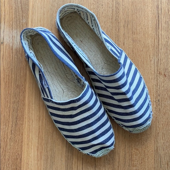 Soludos canvas and braided jute slip ons - Picture 1 of 6